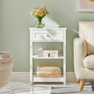 Axton 45cm W Manufactured Wood Bedside Table