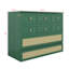 Lit escamotable en rotin avec tiroir de rangement, lit escamotable escamotable escamotable en bois-381686552
