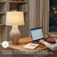 Lampe de table standard ivoire 28 po Waburn