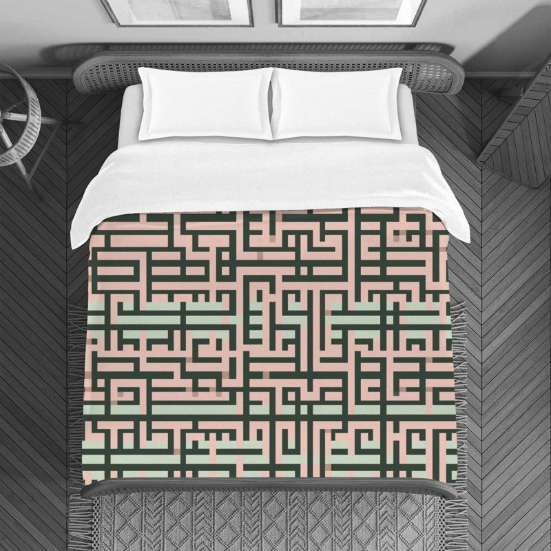 Machine Printed Duvet Cover, Twin Duvet Cover