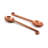 Ambo Handcrafted Twist Edge Teaspoon