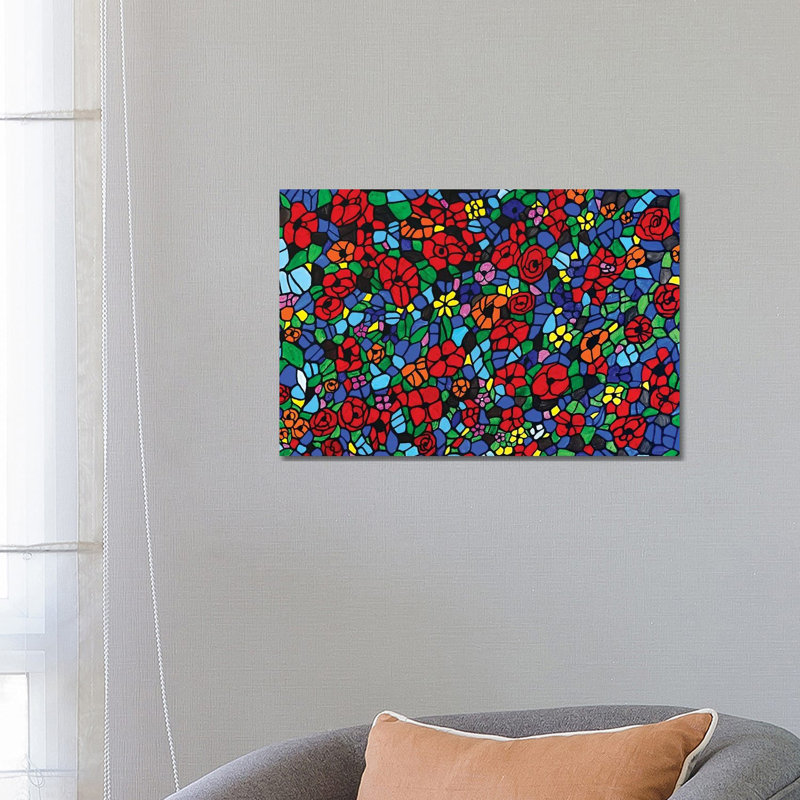 Flower Medley by Rachel Olynuk - Gallery-Wrapped Canvas Giclée on Canvas, 66.04 cm H x 45.72 cm W x 1.91 cm D, Canvas