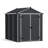 Palram - Canopia Rubicon Polycarbonate Storage Shed-94128976