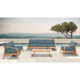 Elswick Teak 6 - Person Patio Conversation Sets with Cushions