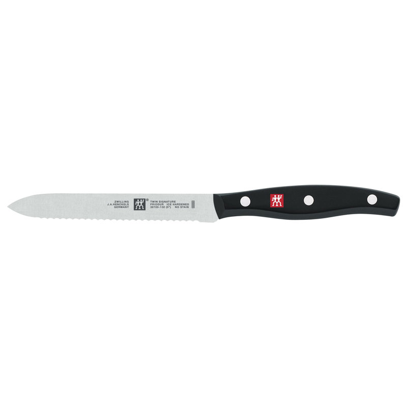 Zwilling Twin Signature 5.12-inch Serrated Utility Knife