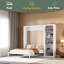 Lit escamotable mural avec armoires Murphy-456479142-456479143