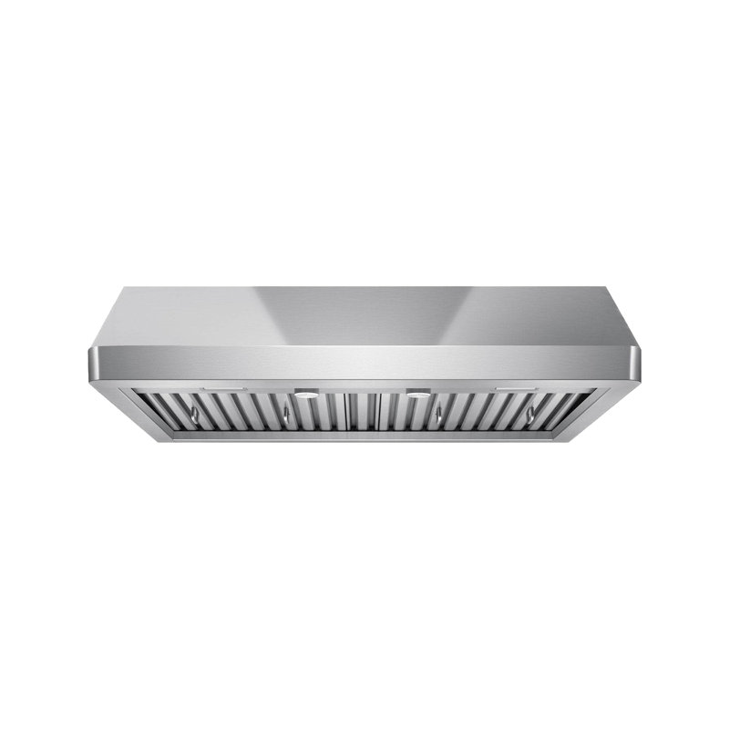 Victory 30-Inch 900 CFM Under Cabinet Range Hood in Stainless Steel with Powerful Double Blower, Baffle Filters, 4-Speed Rotary Switch, Dimmable LED's