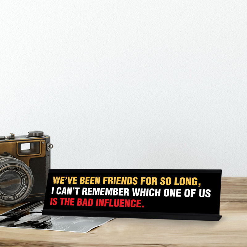 Desk Sign