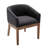 Belsford 19.25'' H Linen Upholstered Oak Armchair-1497969804-1497969805