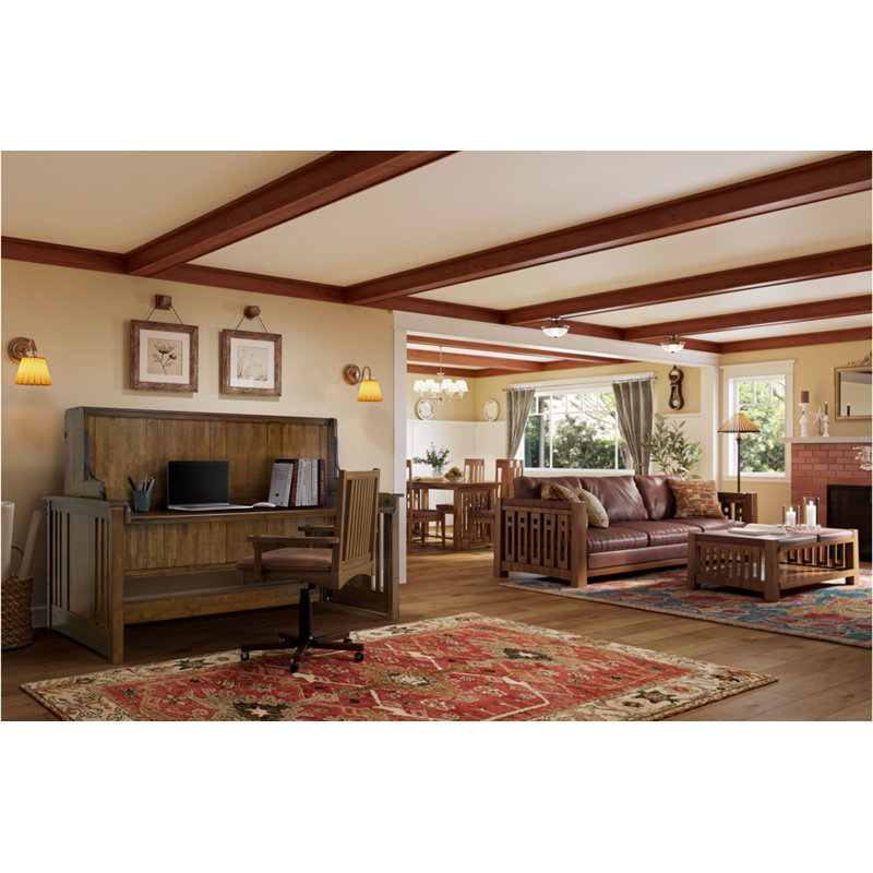 Calice Solid Wood Murphy Storage Bed