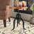Neche Solid Wood Pedestal End Table -19830064-50878612