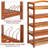 18 Pair Solid Wood Shoe Rack
