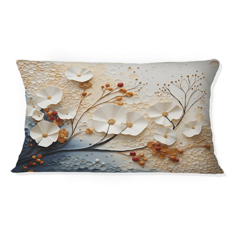 Coussin Ethereal Elegance - Abstract Collages