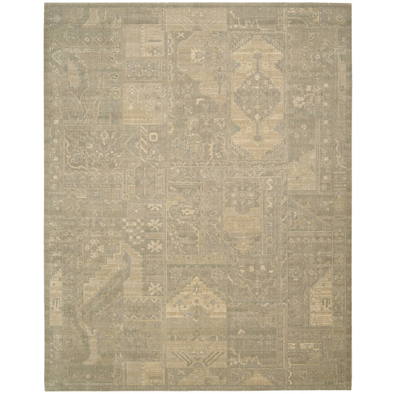 Huckle Wool Indoor Rug, Rectangle 5'6" x 8'