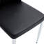 Ensemble de 8 chaises de salle à manger avec dossier, chaise d'appoint avec pieds en métal pour les cafés-1124441850