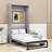 Twin Size Murphy Bed, can be Folded into a Cabinet