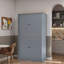 Garde-manger autoportant avec 2 tiroirs, 2 tablettes réglables et 8 tablettes de porte-1794841780