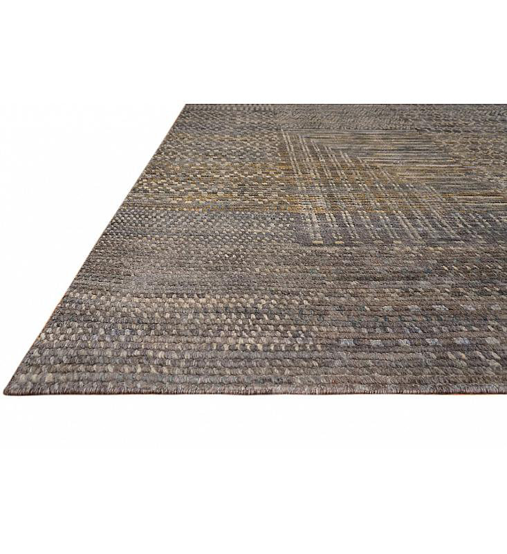 Mystique Hand Knotted Wool Area Rug, Rectangle 6' x 9'