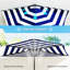 Petit parapluie UPF 30+ pour petit balcon avec parasol à manivelle ventilée-761742673