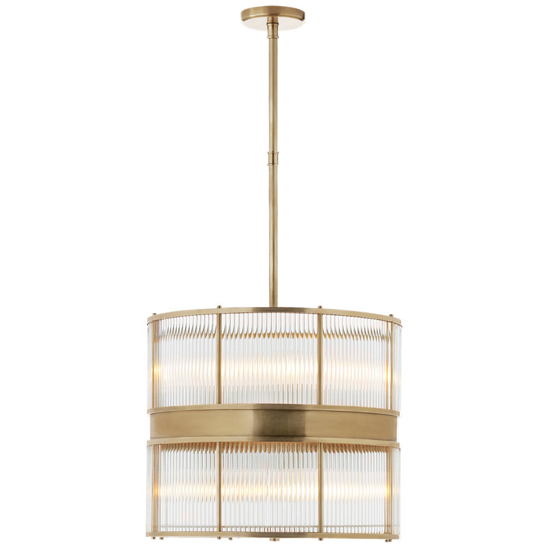 Ralph Lauren Allen 8 - Light Chandelier, Natural Brass