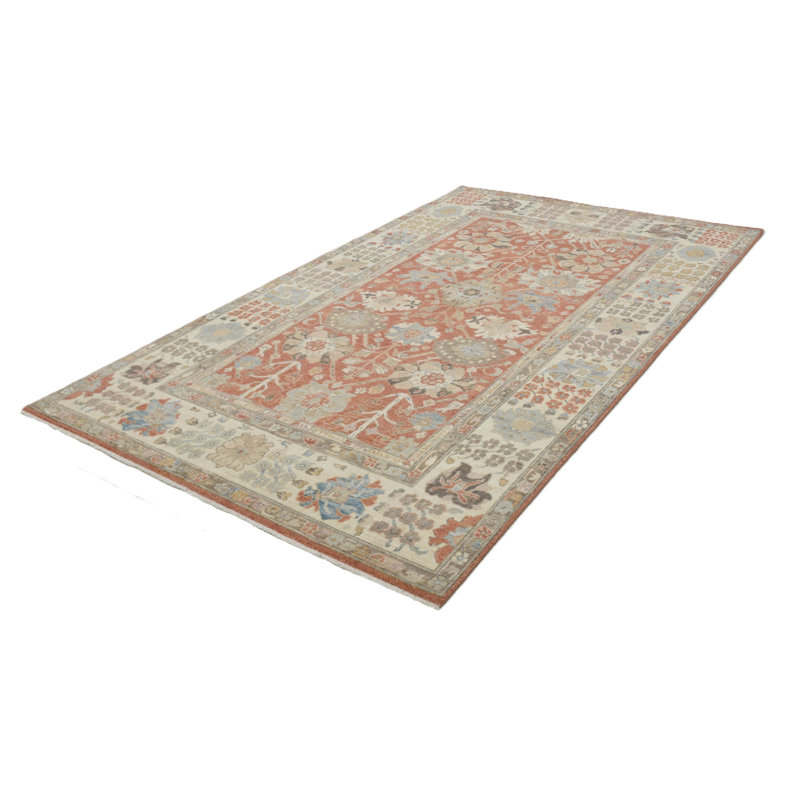 Traditional Hand Knotted Wool Oriental Area Rug