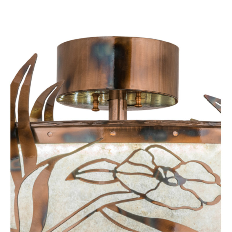 Lady Slipper LED Downrod Ceiling Fan