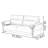 Simple light luxury sofa-104829617