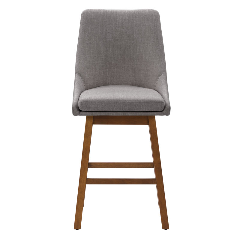 Tabouret de comptoir 26 po Aodhi, Gris clair