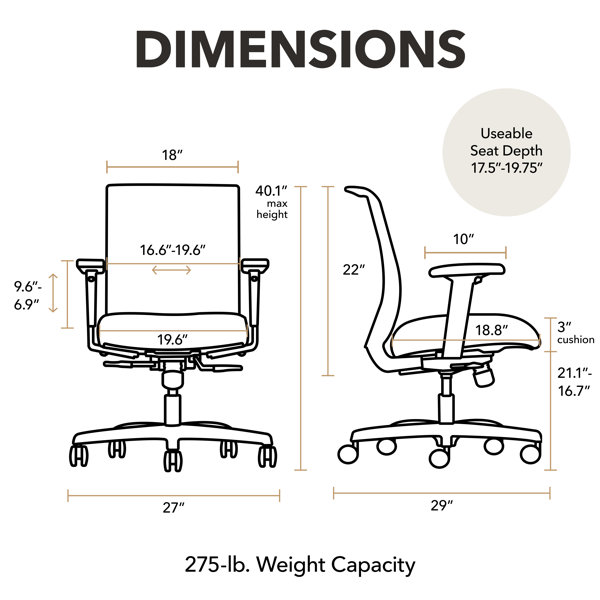 Dimensions du produit