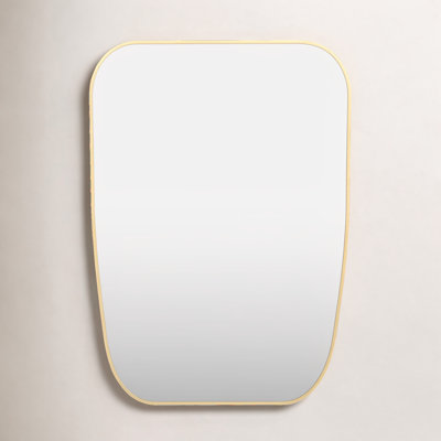 Sirona Metal Asymmetrical Wall Mirror