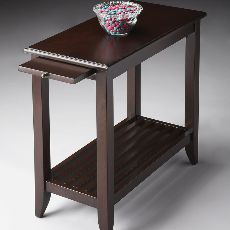 Irvine Side Table, Merlot