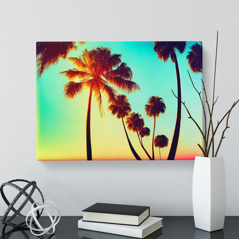 Ultimate Palm Trees - Wrapped Canvas, 40cm H x 60cm W x 3cm D