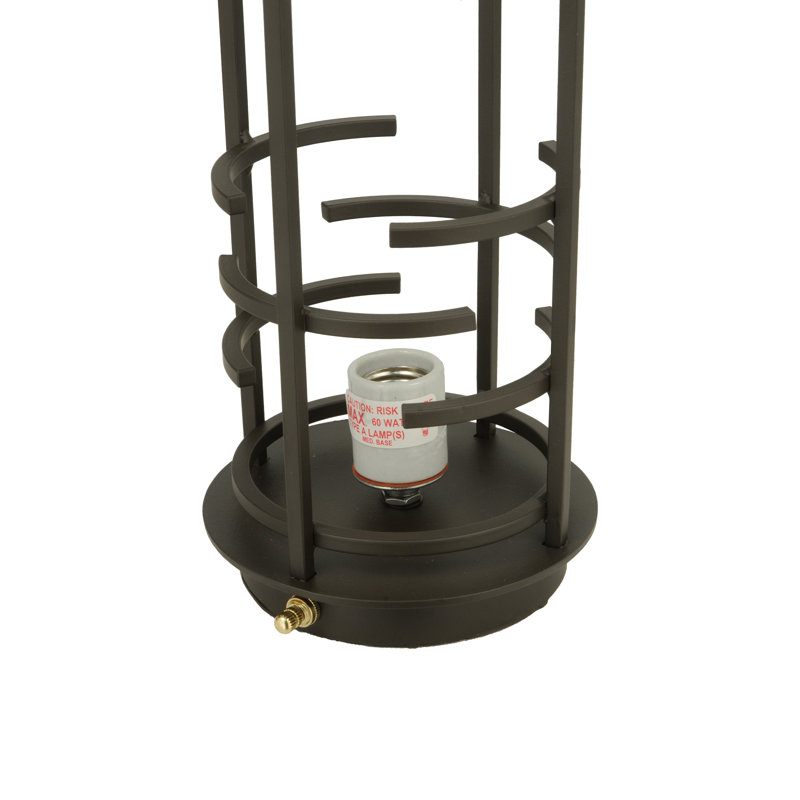 Revival Deco Torchiere Table Lamp