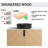 36" Wall Mounted Single Bathroom Vanity with Ceramic Sink-653977063