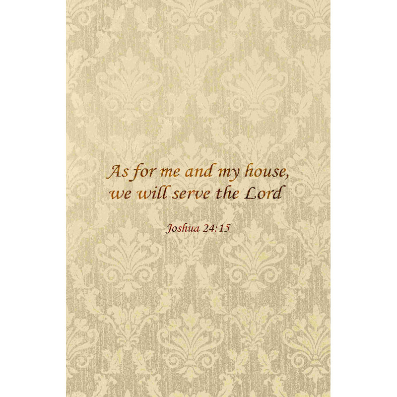 Collage de photos «Serve The Lord», H 12 po x l 8 po