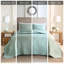 Couvre-lit réversible 3 pièces en double / grand rembourrage, attrait médaillon tendance, surdimensionné pour un drapé frais, lavable à la machine, 2 taies décoratives, style frais, drapé nouvelle mode,-131248562-131248565