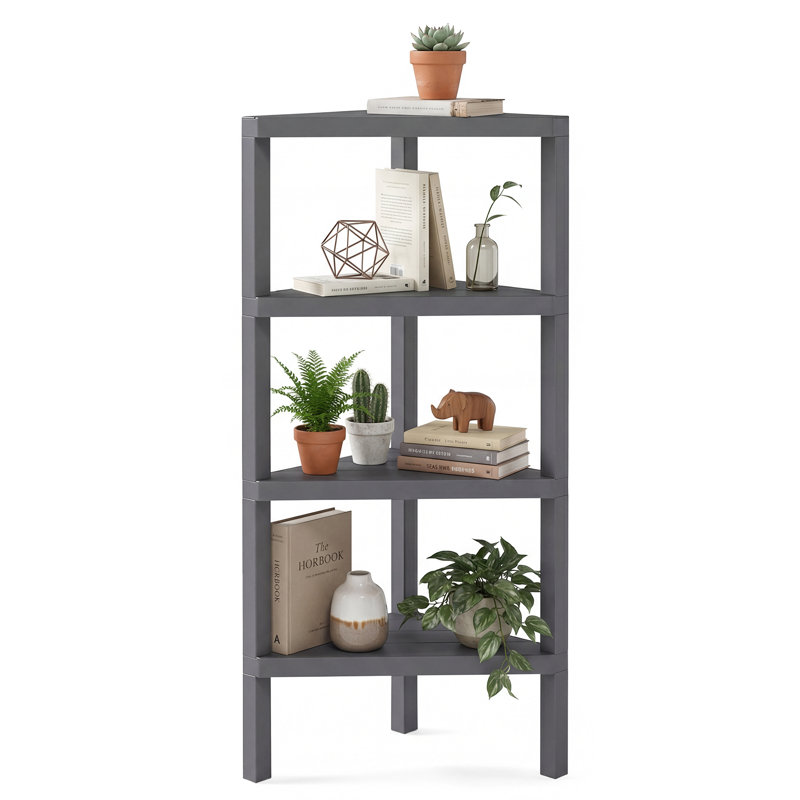 46 cm W Shelving Unit, Grey
