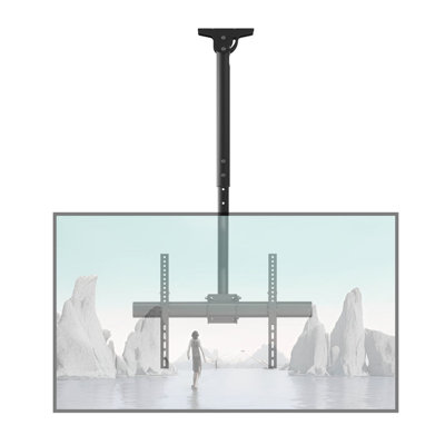 ProMounts Tilt and Swivel Ceiling TV Mount 37-90 Inch Screens Holds up to 110Lbs.