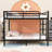 Full XL Over Full XL Bunk Bed With Under-Bed Storage