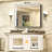 LED Metal Framed Anti-Fog Function 3 Color Adjustment Bathroom Mirror-1827015230