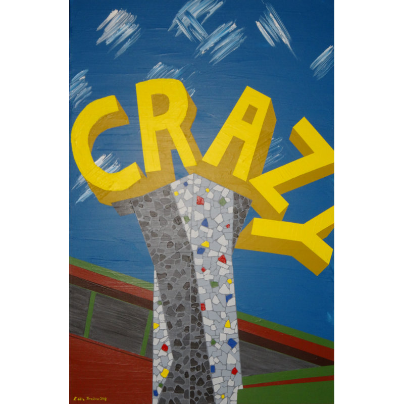 Crazy For You Painting by Eddie Bruckner
