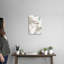 «Silk Blush I» par Eva Watts - reproduction d'art sur toile-886204499-886204504