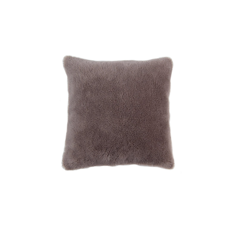 Branstetter Square Throw, 40x40, Taupe