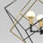 Cloma 4 - Light Dimmable LED Square / Rectangle Chandelier