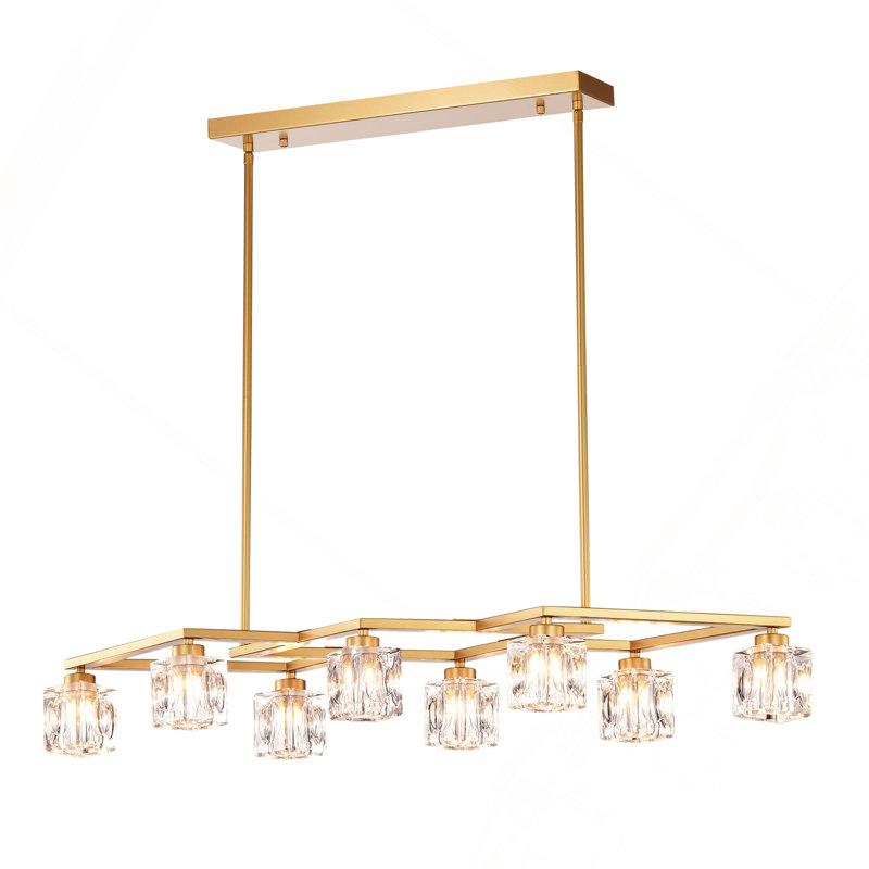 Lustre en cristal pour salle à manger