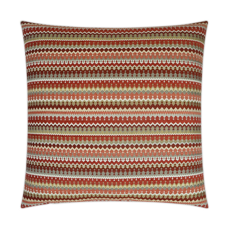 Denmark Pillow Cover & Insert, Sienna, Square 20"