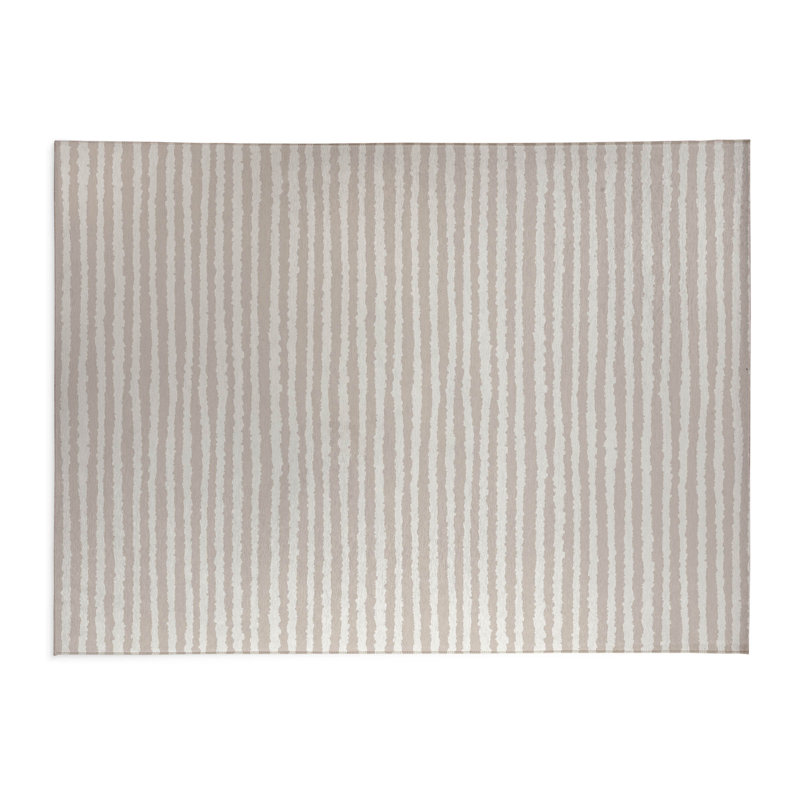 Long Gen Kids Play Mat, Rectangle 4' x 6', Taupe