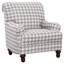 Chaise d'appoint rembourrée à haut dossier-553907327