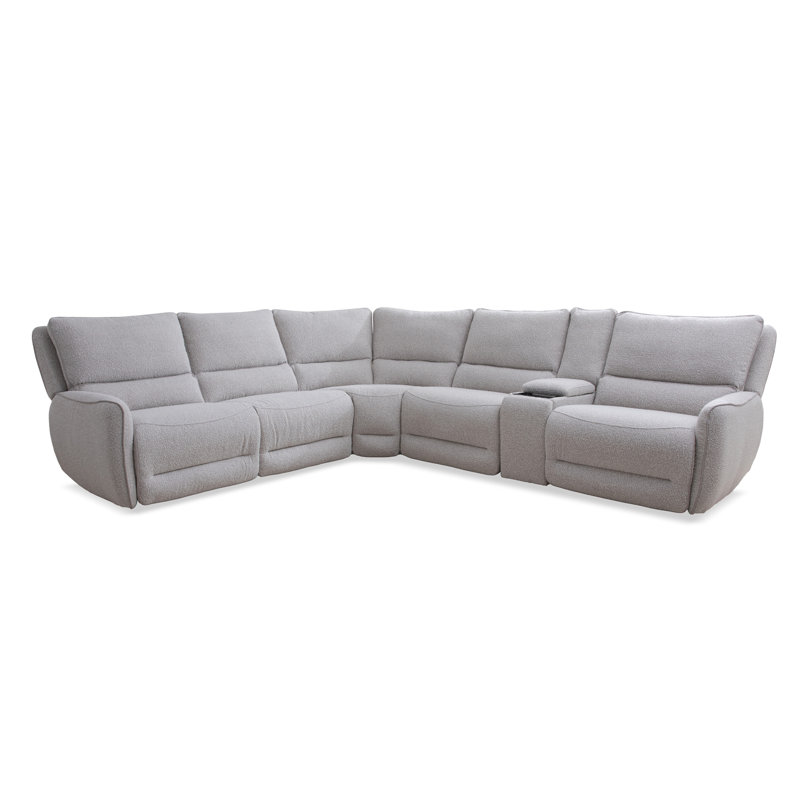 Canapé modulaire inclinable électrique 6 pièces Ignazia