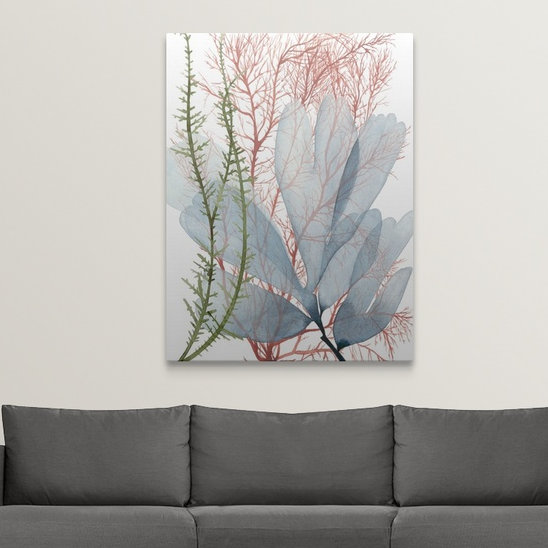 «Seaweed Flow I» par Grace Popp, impression, H 48 po x l 36 po x P 1,5 po, Toile